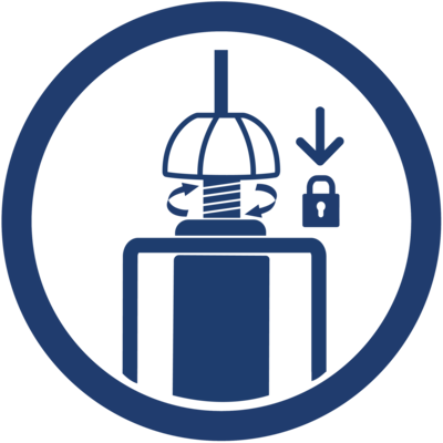 Lockable Adjustment 