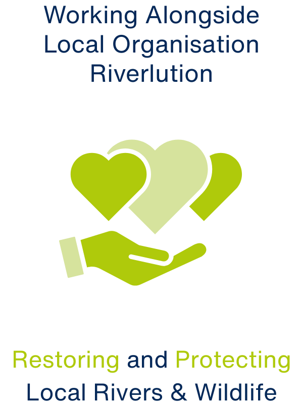 Saving 6,620 kg Co2e annually - 1 Sustainability Website Infographics Saving 6,620 kg Co2e annually - 1 Working Alongside Local Organisation Riverlution - 3